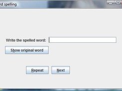 After complete spelling (WinVista)