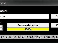 Integrated key generator