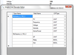 User defined decoder