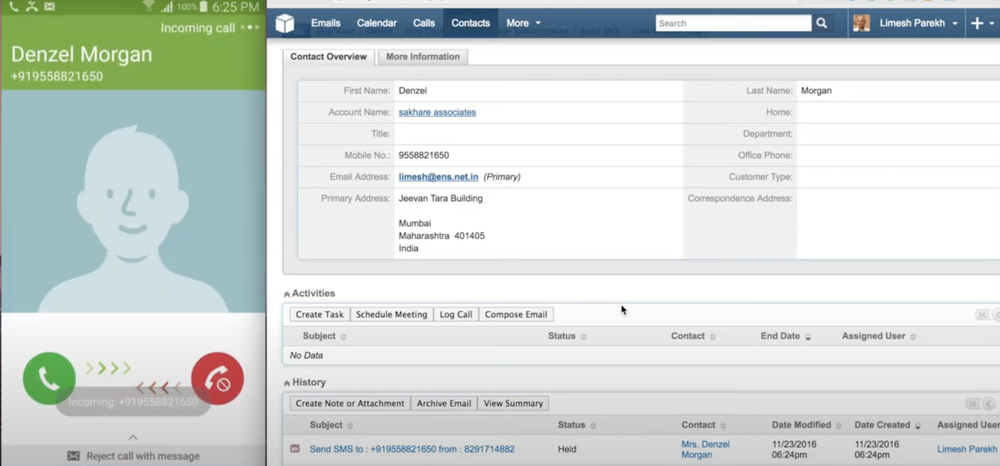 Enjay CRM Screenshot 1