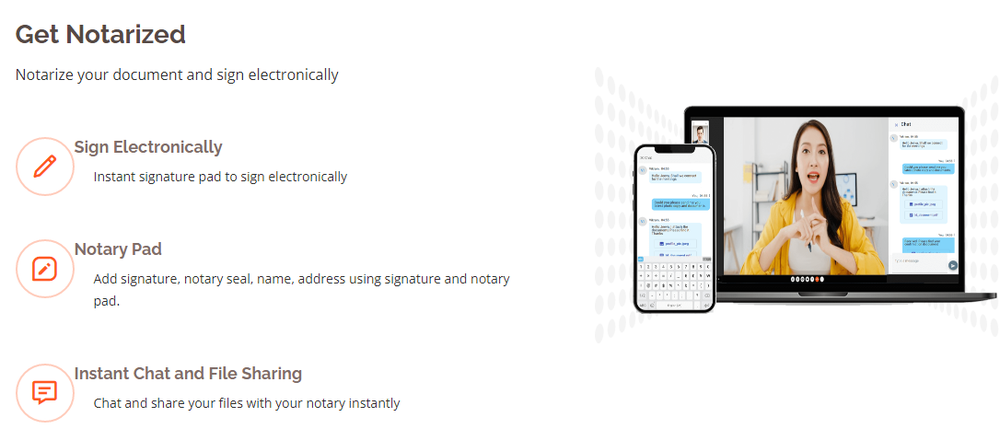 eNotary On Call Screenshot 1