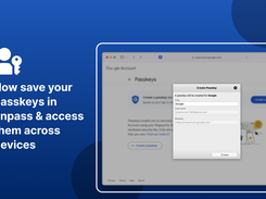Save your passkeys in Enpass