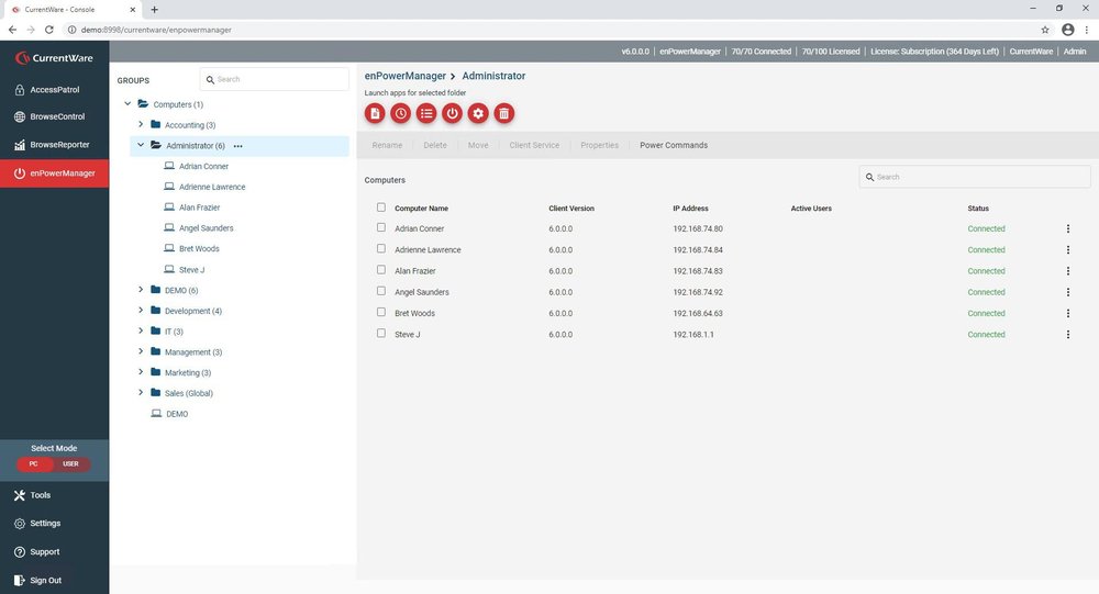 enPowerManager Screenshot 1