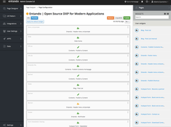 Entando Admin Console Page Management