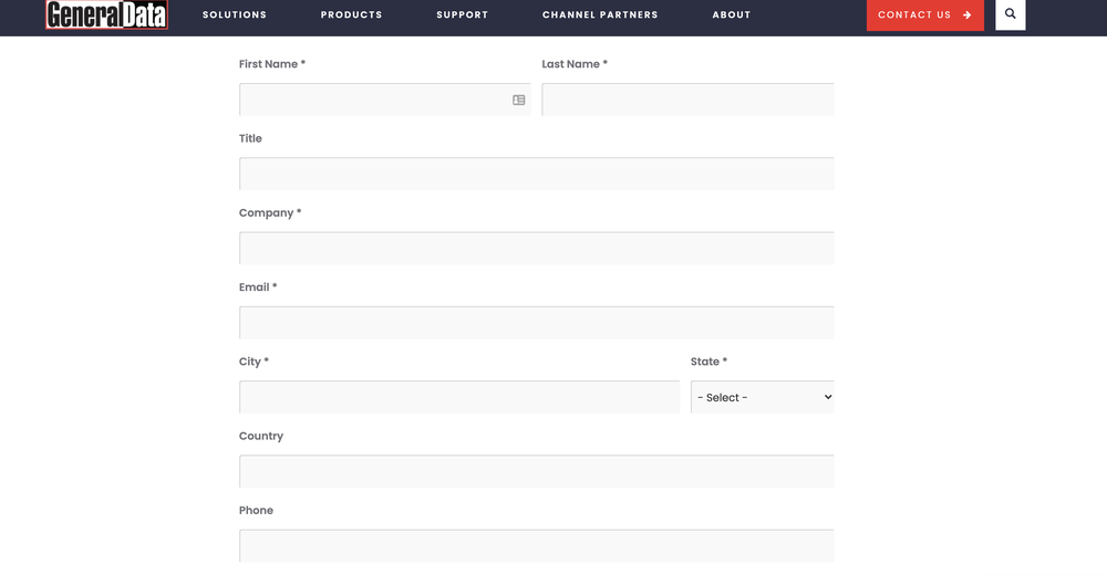 Enterprise Grant Asset Tracking Screenshot 1