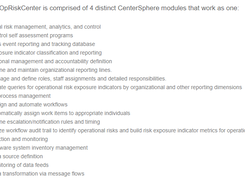Enterprise OpRiskCenter Screenshot 1