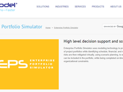 Enterprise Portfolio Simulator Screenshot 1