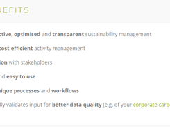 Enterprise Sustainability Management Screenshot 1