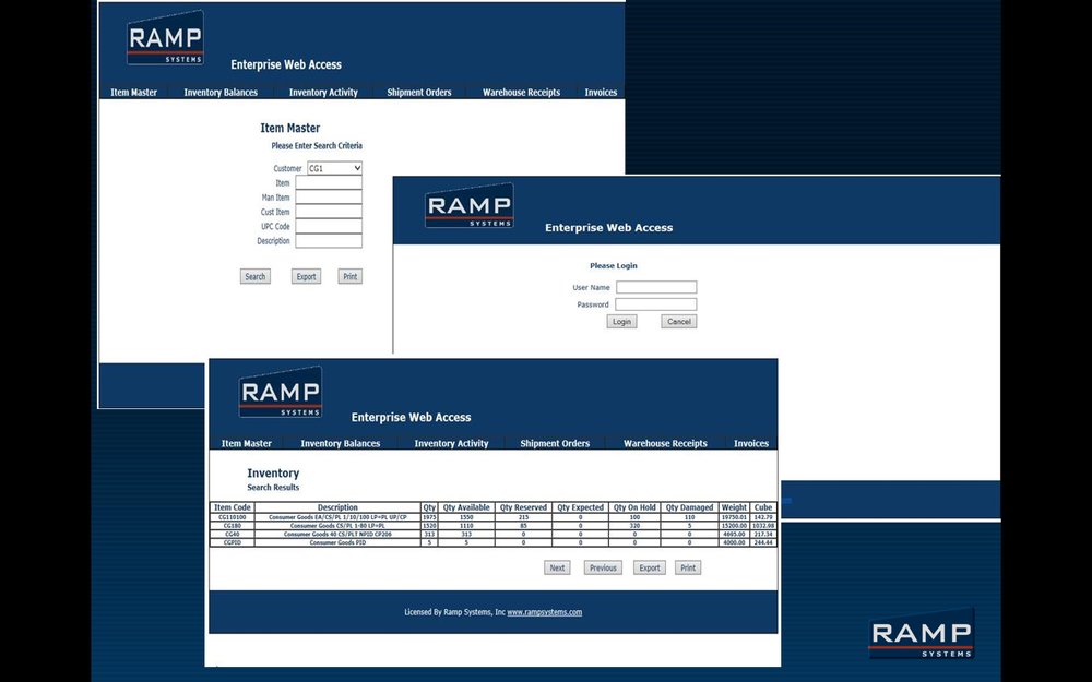 Ramp Enterprise Web Access