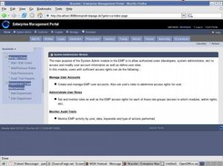 System Admin module
