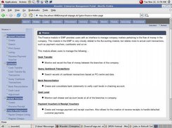 Finance module