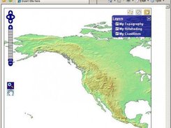 WMS tile map