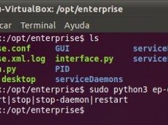 Starting Enterprise Daemon. (main program)