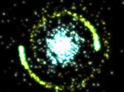 Entropia Engine Logo in action, using the particle system!