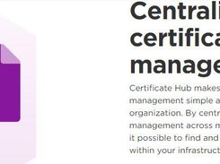 Entrust Certificate Hub Screenshot 1