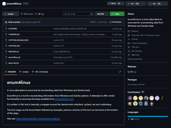 enum4linux Screenshot 1