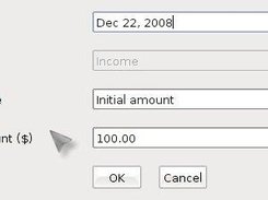 Transaction Editor to add new and edit old transactions