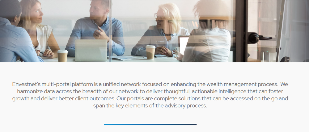 Envestnet Portal Screenshot 1