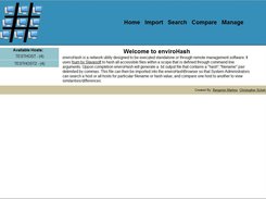 enviroHashBrowser - Home