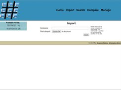 enviroHashBrowser - Import