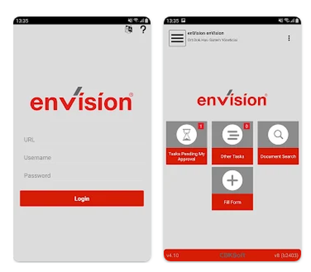 enVision Screenshot 1