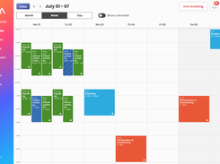 Manage your bookings from one advanced calendar