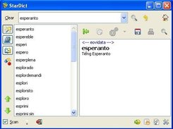 Esperanto-Vietnamese under StarDict