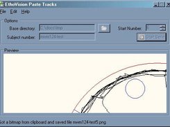 Running Ethovision Paste Track
