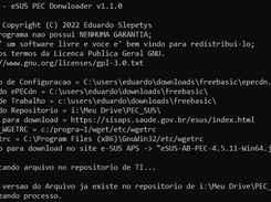 ePEC SUS Downloader Screenshot 1