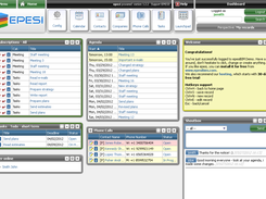 CRM - Dashboard with applets