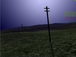 2 Poles in the sun showing the new HUD components