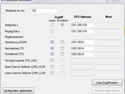 PLC Address Configuration