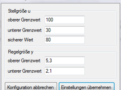 Safety Limit Configuration
