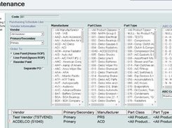 Purchasing File Maintenance