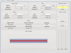 Example insertion device screen