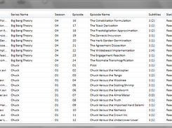 Scanning for episodes