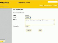 input form