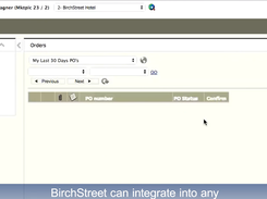 BirchStreet eProcurement Screenshot 1