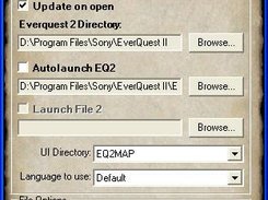 Options Window