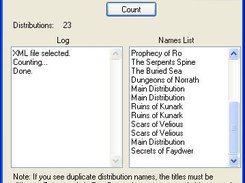 Distribution Counter
