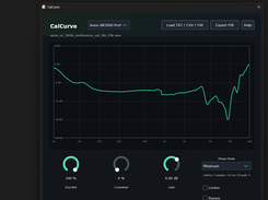 My VST3 CalCurve loaded via EqAPO Editor.exe