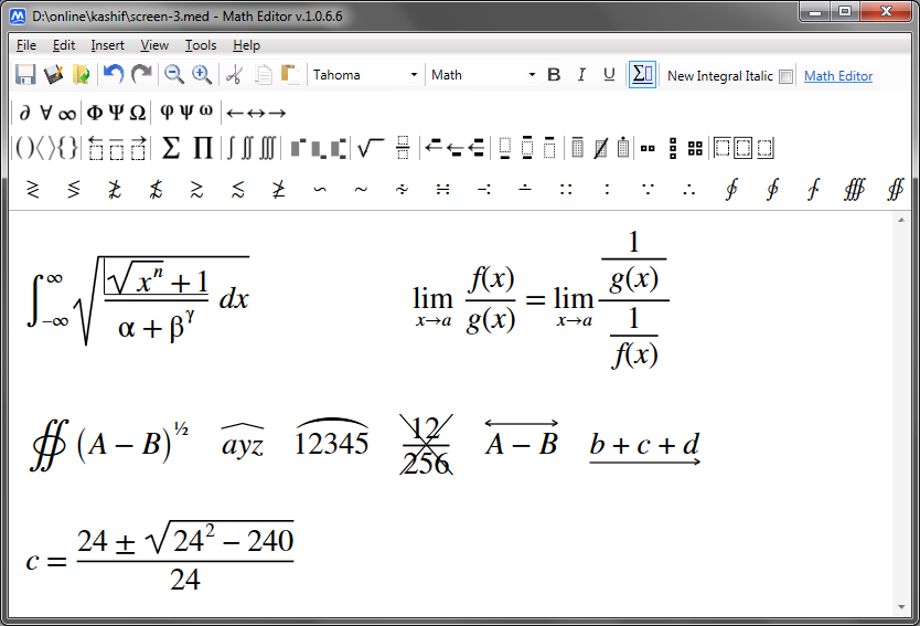 Math Editor Download Sourcefe Net Math Editor