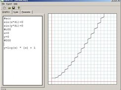 y = log(x) * [x] + 1