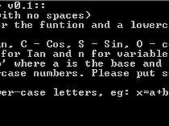The main, welcoming screen of Equalculator