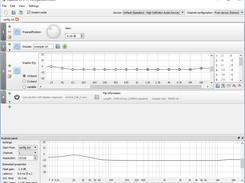 New graphical user interface added in version  Aplikasi Pengaturan Suara Headphone