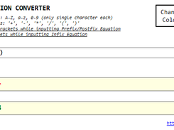 Infix to Prefix and Postfix