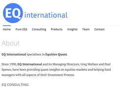 EQ International Screenshot 1