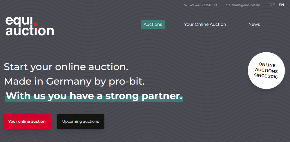 equi.auction Screenshot 1