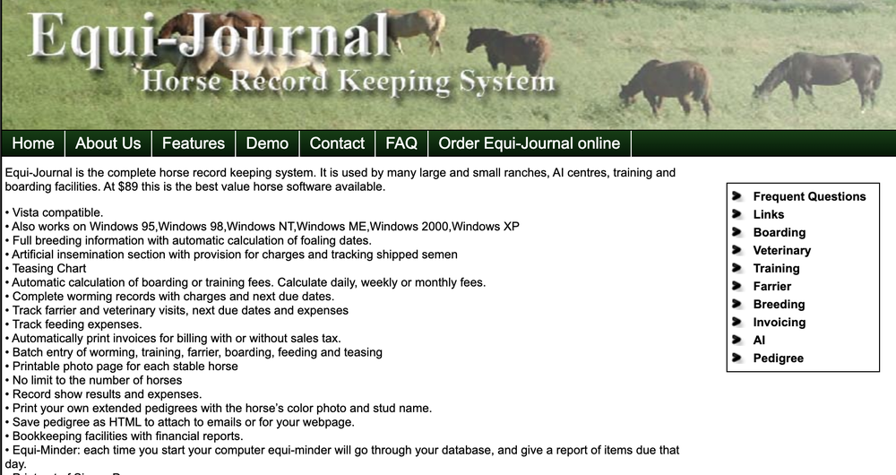 Equi-Journal Screenshot 1