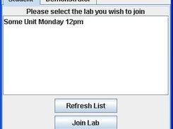 Student Lab Screen